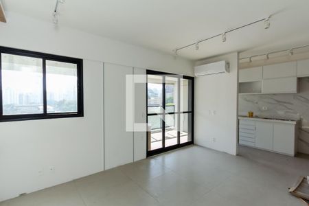Sala/Cozinha de apartamento para alugar com 1 quarto, 62m² em Vila Olímpia, São Paulo