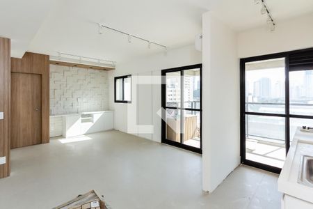 Sala/Cozinha de apartamento para alugar com 1 quarto, 62m² em Vila Olímpia, São Paulo
