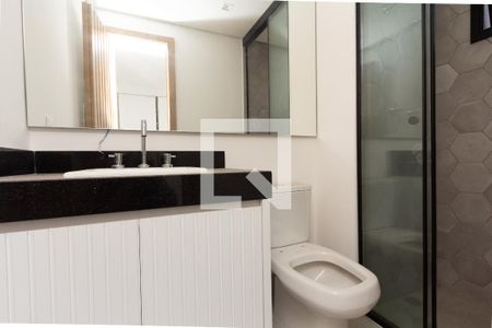 Apartamento para alugar com 62m², 1 quarto e 1 vaga Apartamento para alugar com 62m², 1 quarto e 1 vagaBanheiro da Suíte