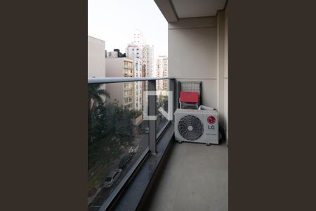 Studio para alugar com 25m², 0 quarto e sem vagaVaranda