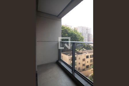 Studio para alugar com 25m², 0 quarto e sem vagaVaranda
