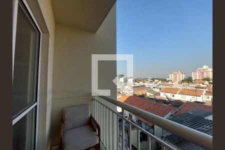 Varanda da Sala de apartamento à venda com 2 quartos, 55m² em Jardim Ubirajara, São Paulo
