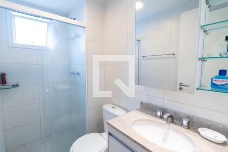 Banheiro da Suíte de apartamento à venda com 2 quartos, 70m² em Chácara Inglesa, São Paulo