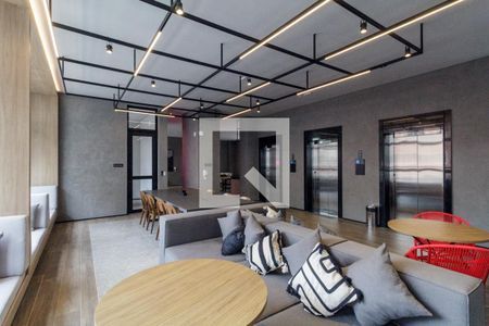 Studio para alugar com 27m², 1 quarto e sem vaga Studio para alugar com 27m², 1 quarto e sem vagaÁrea comum - Coworking