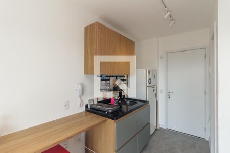 Cozinha de kitnet/studio para alugar com 1 quarto, 27m² em Vila Buarque, São Paulo