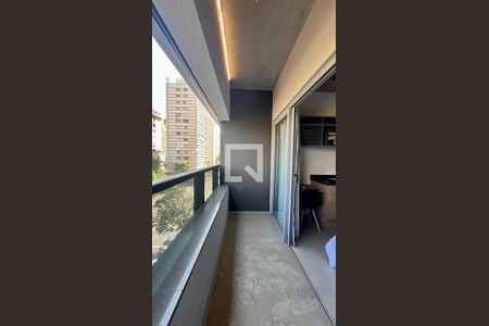 Studio para alugar com 20m², 1 quarto e sem vaga Studio para alugar com 20m², 1 quarto e sem vagaSacada