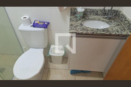 Apartamento para alugar com 60m², 2 quartos e 1 vagaBanheiro da suíte