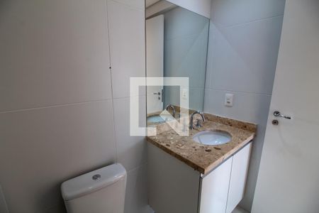 Banheiro de apartamento para alugar com 1 quarto, 42m² em Campo Belo, São Paulo