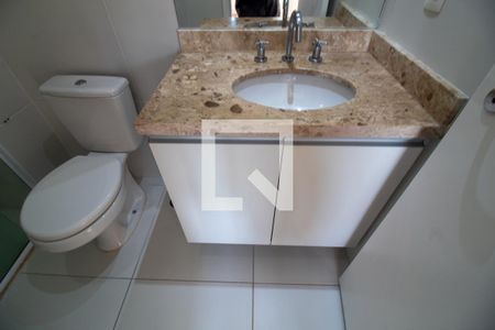 Banheiro de apartamento para alugar com 1 quarto, 42m² em Campo Belo, São Paulo