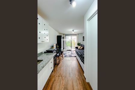 Studio à venda com 27m², 1 quarto e sem vagaCozinha