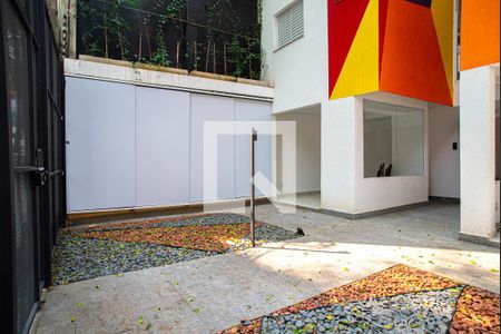 Studio para alugar com 15m², 1 quarto e sem vaga Studio para alugar com 15m², 1 quarto e sem vagaÁrea comum - Entrada do Edifício