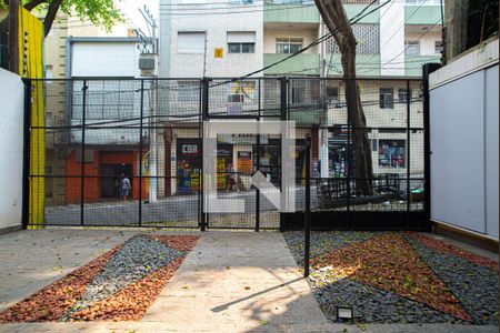 Studio para alugar com 15m², 1 quarto e sem vaga Studio para alugar com 15m², 1 quarto e sem vagaÁrea comum - Entrada do Edifício