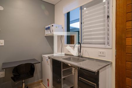 Studio para alugar com 15m², 1 quarto e sem vaga Studio para alugar com 15m², 1 quarto e sem vagaCozinha