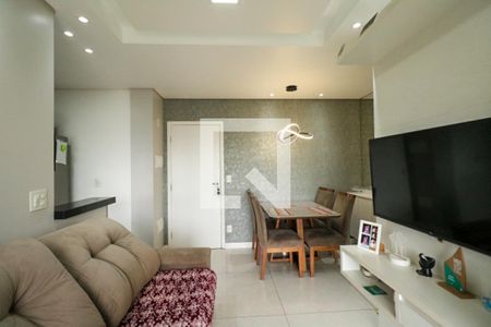 Sala de apartamento para alugar com 2 quartos, 52m² em Santa Maria, São Caetano do Sul