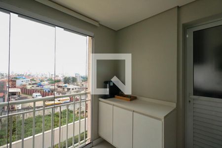 Varanda de apartamento para alugar com 2 quartos, 52m² em Santa Maria, São Caetano do Sul