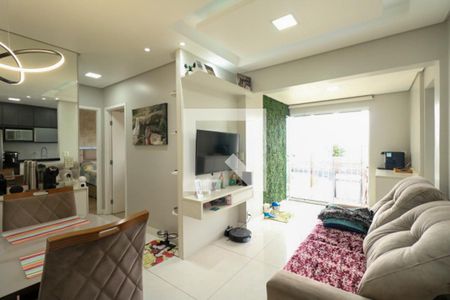 Sala de apartamento para alugar com 2 quartos, 52m² em Santa Maria, São Caetano do Sul