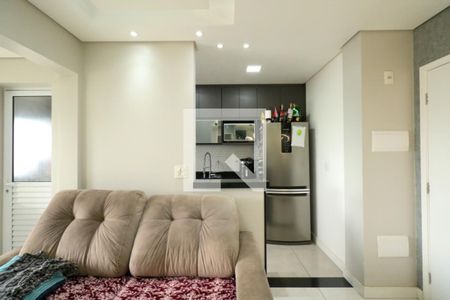 Sala de apartamento para alugar com 2 quartos, 52m² em Santa Maria, São Caetano do Sul