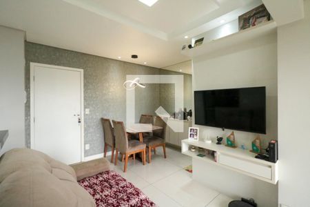 Sala de apartamento para alugar com 2 quartos, 52m² em Santa Maria, São Caetano do Sul