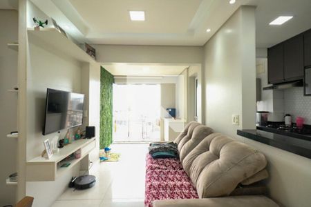 Sala de apartamento para alugar com 2 quartos, 52m² em Santa Maria, São Caetano do Sul