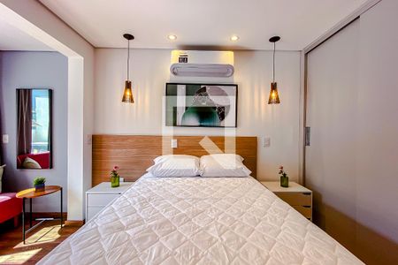 Studio para alugar com 35m², 1 quarto e sem vagaSala/Quarto