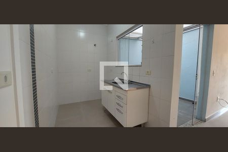 Cozinha de apartamento à venda com 2 quartos, 40m² em Bangú, Santo André