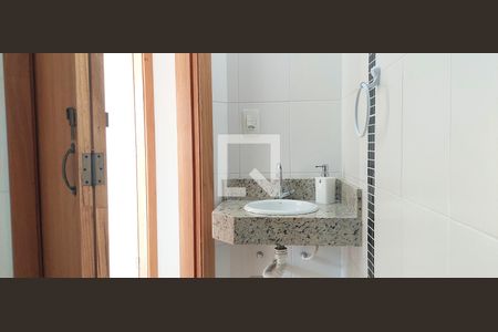 Banheiro  de apartamento à venda com 2 quartos, 40m² em Bangú, Santo André