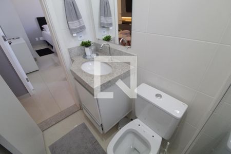 Apartamento para alugar com 52m², 2 quartos e 1 vagaBanheiro Social