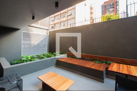 Studio à venda com 34m², 1 quarto e sem vagaÁrea comum - Churrasqueira