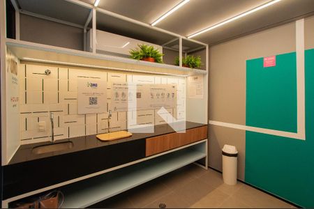 Studio à venda com 34m², 1 quarto e sem vagaÁrea comum - Lavanderia