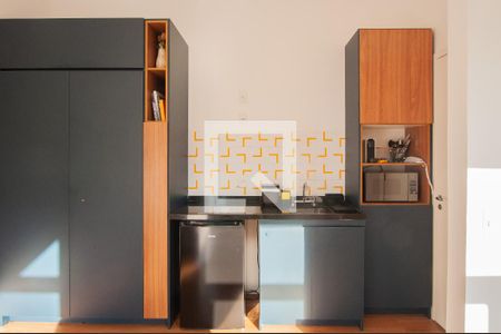 Studio à venda com 34m², 1 quarto e sem vagaCozinha