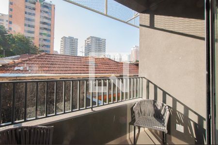 Varanda de kitnet/studio à venda com 1 quarto, 34m² em Pinheiros, São Paulo