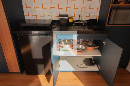 Studio à venda com 34m², 1 quarto e sem vagaCozinha