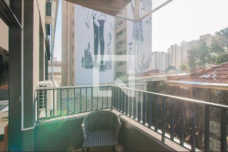 Varanda de kitnet/studio à venda com 1 quarto, 34m² em Pinheiros, São Paulo