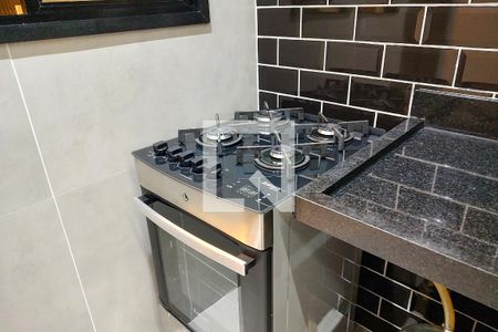 Cozinha de apartamento para alugar com 1 quarto, 56m² em Vila Tupi, Praia Grande