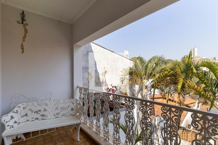 Varanda da sala de casa à venda com 3 quartos, 910m² em Nova Campinas, Campinas