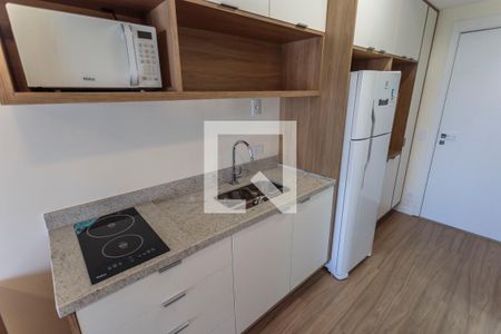 Studio à venda com 29m², 1 quarto e sem vagaCozinha