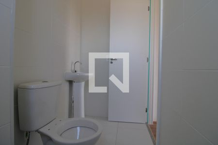 Banheiro da suíte de apartamento à venda com 1 quarto, 29m² em Socorro, São Paulo