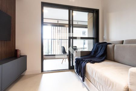 Sala de apartamento para alugar com 1 quarto, 41m² em Perdizes, São Paulo