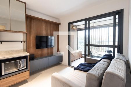 Sala de apartamento para alugar com 1 quarto, 41m² em Perdizes, São Paulo