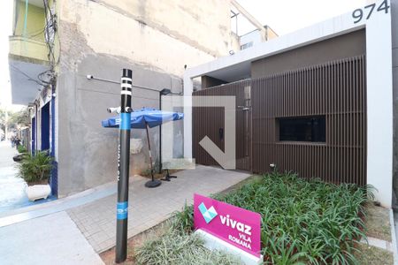 Apartamento à venda com 26m², 1 quarto e sem vagaFachada e portaria