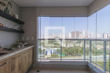 Apartamento para alugar com 57m², 1 quarto e 1 vagaVaranda