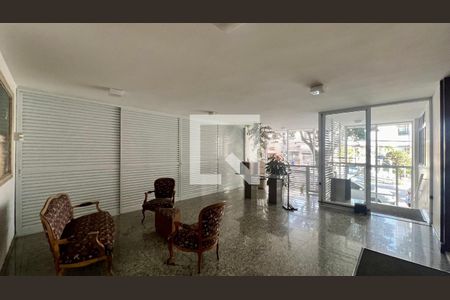 Hall de entrada de apartamento para alugar com 1 quarto, 50m² em Paraíso, São Paulo