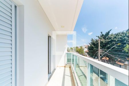 Varanda dos Quarto 2e3  de apartamento para alugar com 3 quartos, 174m² em Vila Helena, Santo André