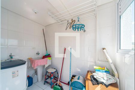 Área de Serviço de apartamento para alugar com 3 quartos, 174m² em Vila Helena, Santo André
