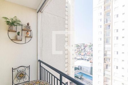 Varanda de apartamento para alugar com 2 quartos, 48m² em Jardim Monte Libano, Santo André