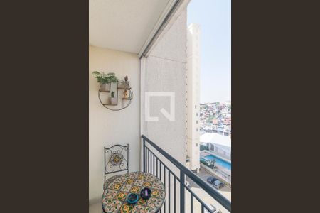 Varanda de apartamento para alugar com 2 quartos, 48m² em Jardim Monte Libano, Santo André