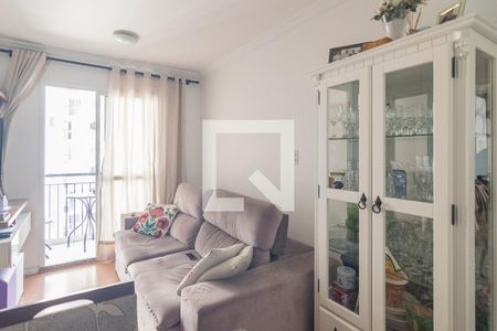 Sala de apartamento para alugar com 2 quartos, 48m² em Jardim Monte Libano, Santo André