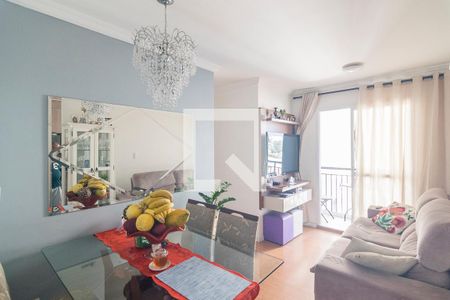 Sala de apartamento para alugar com 2 quartos, 48m² em Jardim Monte Libano, Santo André