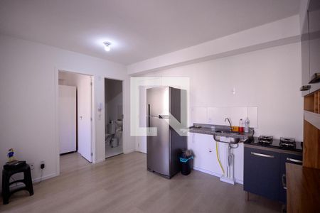 Sala/Cozinha  de apartamento à venda com 2 quartos, 37m² em Vila Moraes, São Paulo