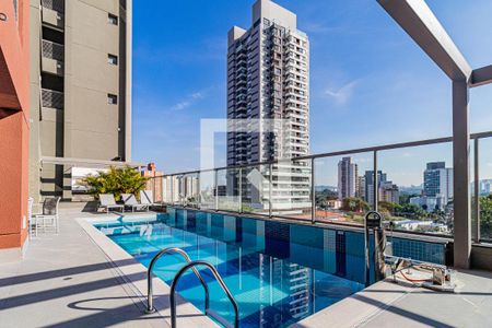 Studio à venda com 29m², 1 quarto e sem vaga Studio à venda com 29m², 1 quarto e sem vagaÁrea comum - Piscina